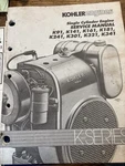 Koehler Engine Service Manual. Fixed Price $18.97.