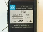 Narco DGO-10 Converter Assy W/ CN208A4 Calibration Panel Ga Vor Loc Gs Nav. Fixed Price $95.00.
