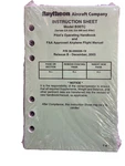 Beechcraft B36TC Pilot's Operating Handbook Faa Approved Flight Manual 2003. Fixed Price $69.00.