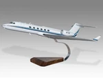 Gulfstream G-v N77CP Desk Wood Airplane New Model Small Scale 1/130. Fixed Price $158.32.