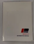Piper 1975-76 PA-34-200T Seneca Ii Information Manual 761-593-REPRODUCTION. Fixed Price $13.80.