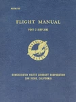 95 Page Navy PB4Y-2 Privateer Consolidated Vultee Flight Manual Cd. Fixed Price $19.99.