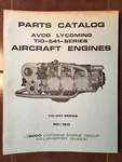 Lycoming Tio- 541 Engine Parts Manual. Fixed Price $89.89.