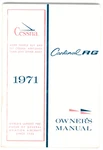 New Surplus 1971 Cessna 177RG Cardinal Owner's Manual P/n D862-13. Fixed Price $25.00.