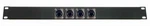 Procraft AFP1UFT-VAR Feed-thru Audio Rack Panel-configurable W/ 4 Options. Fixed Price $89.00.