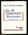 New Surplus 1977 Cessna T337G Skymaster Pilot's Operating Handbook, P/n D1539-13. Fixed Price $170.00.