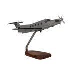 New Pilatus PC-12 U-28A Military Large Mahogany Model. Fixed Price $249.00.