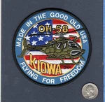 Bell OH-58 Kiowa Us Army Aviation Unit Company Helicopter Squadron Jacket Patch. Fixed Price $11.99.
