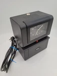 Lathem 4001 Mechanical Time Recorder Clock Analog Display Manual Stamp. Fixed Price $60.00.