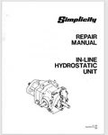 Sundstrand Hydro Model 15 Rebuild Service Manual 28 Pages Simplicity Plus More. Fixed Price $15.95.
