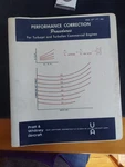 Vintage 1965 Performance Correction Turbojet Commercial Engines Manual. Fixed Price $40.00.