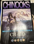 Boeing Mountain Movers CH-47D Posters U.s. Army. Fixed Price $35.00.