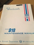 1950-1955 Beechcraft Maintenance Manual, For D18S, D18C, D18CT. Fixed Price $131.13.