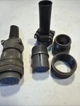 MS3106A18-1S Glenair Amphenol Connector MIL-DTL-5015 Series W/MS3057-10A Nnb Oem. Fixed Price $38.00.