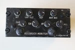 Vintage Aircraft Recorder Monitor Andrea Radio C-2323A/AIC-18. Fixed Price $75.00.