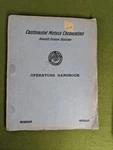 Continental A-50 A-65 A-75 Aircraft Motors Operators Handbook 1939. Fixed Price $39.95.