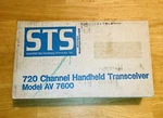 Sts 7600 Handheld Aviation Transceiver 720 Channel Case Manual Accessories. Fixed Price $49.95.