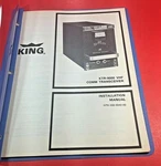 King KTR-9000 Vhf Comm Transceiver Installation Manual 006-0042-00. Fixed Price $39.99.