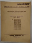 Bell Helicopter OH-13 Organization Maintenance Repair Parts Special Tool List. Fixed Price $69.00.