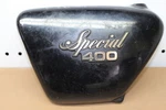1981 Yamaha XS400 Left Side Cover Panel (YTPU68). Fixed Price $22.45.