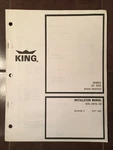 King Radio Gc 361A Radar Graphics Install Manual. Fixed Price $94.67.