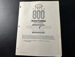 Cessna Series 800 Nav/omni (560 Channel) Service/parts Manual. Fixed Price $49.99.