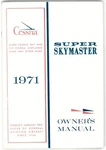 New Surplus 1971 Cessna 337F/F337F Super Skymaster Owner's Manual, P/n D859-13. Fixed Price $25.00.