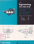 Vintage Ad Sheet #2988 1960S Lycoming GO-480-C1B Engine. Fixed Price $12.00.