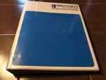 Becker Flugfunk ATC-2000-(2)-R Transponder Install, Maintenance & Repair Manual.. Fixed Price $147.02.