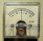 Collins Meter Movement 450-0114-00 50-0-50UA. Fixed Price $25.00.