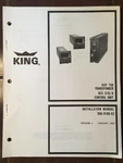 King Kxp 756 Transponder & Kfs 576/A Control Install Manual. Fixed Price $93.98.