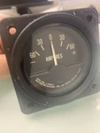 Rochester Gauges Inc. Aircraft Amperes Pn 5-90012 ( Excellent Condition ). Fixed Price $59.95.