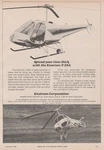 Aviation Print Enstrom F-28A Helicopter (1969). Fixed Price $12.00.