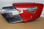1981 Yamaha XS850S Left Side Cover Panel (YTPU109). Fixed Price $32.39.