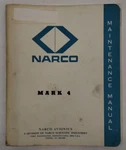 Narco Superhomer Mk-iv Type VHT-4 Vhf Communication Omni Navigation Maintenance. Fixed Price $17.25.