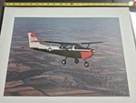 Cessna T-41B Color Print Will Be Professionally Packaged. Fixed Price $20.00.