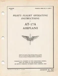 1943 Aaf Cessna AT-17A Bobcat Trainer Pilots Flight Manual Aircraft Handbook-cd. Fixed Price $14.99.