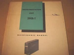 Collins 344A-1 Instrumentation Unit Service Manual. Fixed Price $128.41.