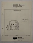 Bendix S-1200 Series Magnetos Service Parts List-original. Fixed Price $17.25.