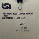 Lsi Lear Siegler Ac Generator 31176-001 Maintenance & Parts Manual. Fixed Price $140.14.