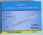 Clinically Accurate Thermometer Glass-free Celsius Dual Scale For Home Use 12PCS. Fixed Price $26.75.