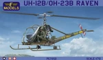 Lf 1/72 Hiller UH-12B OH-23B Raven (korean War, French Af, Swiss Af). Fixed Price $33.96.