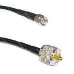 RG58 Silver Sma Male To PL259 Uhf Coax Rf Cable Usa Lot. Fixed Price $25.24.