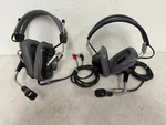 Of Vintage Genuine Telex Aviation Headsets Model 2400-145 Pilot Radio. Fixed Price $75.99.