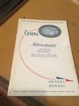 Cessna Arc Navomatic 400 Owner's Manual. Fixed Price $57.34.