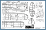 Model Airplane Plans (ff): Interstate Cadet 36" Rubber-powered By Henry Struck. Fixed Price $14.00.