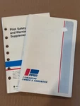 Piper Comanche PA-24-180 PA-24-250 Owner's Handbook Manual Aviation Airplane. Fixed Price $27.00.