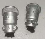 Set Of Cannon GK-9-21C-5/8 Connectors Pin. Untested. Fixed Price $15.00.