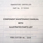 Normalair-garrett 5116C000 Temperature Controller Service & Parts Manual. Fixed Price $83.92.