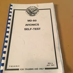 Douglas MD-80, MD-81, MD-82, MD-83, MD-87, MD-88 Avionics Self-test Manual.. Fixed Price $47.36.
